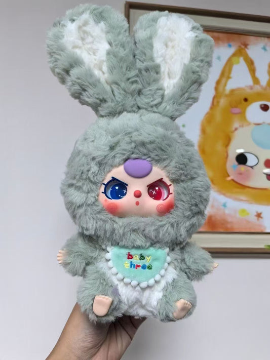 BABY THREE LILY RABBIT TOWN(confirmation role only green and grey)